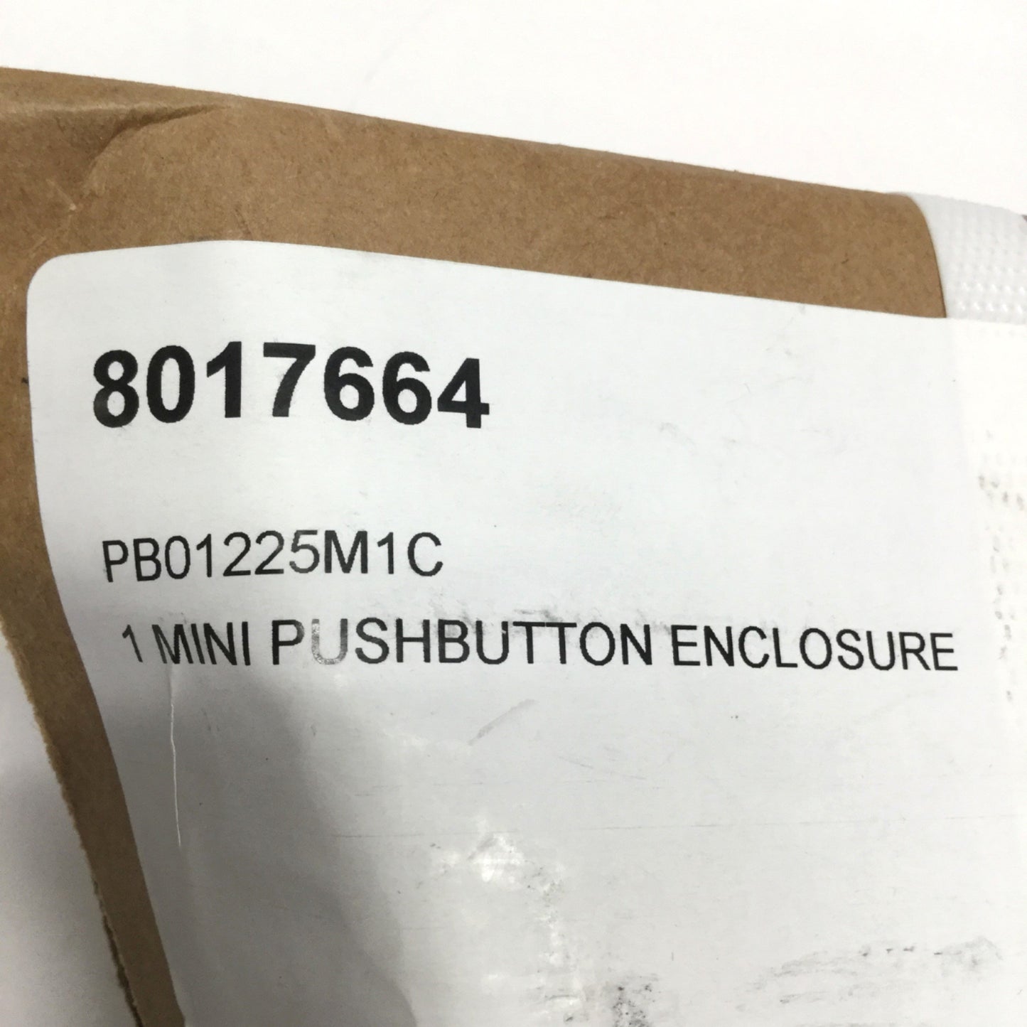 New Rittal 8017664 Mini NEMA Pushbutton Enclosure Box Station, 1-Hole, Ø22.5mm