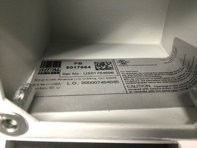 New – Open box Rittal 8017664 Mini NEMA Pushbutton Enclosure Box Station, 1-Hole, Ø22.5mm