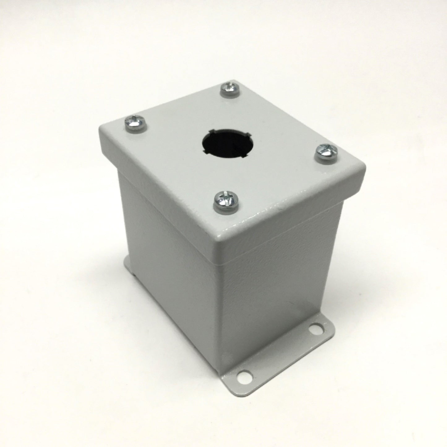 New – Open box Rittal 8017664 Mini NEMA Pushbutton Enclosure Box Station, 1-Hole, Ø22.5mm