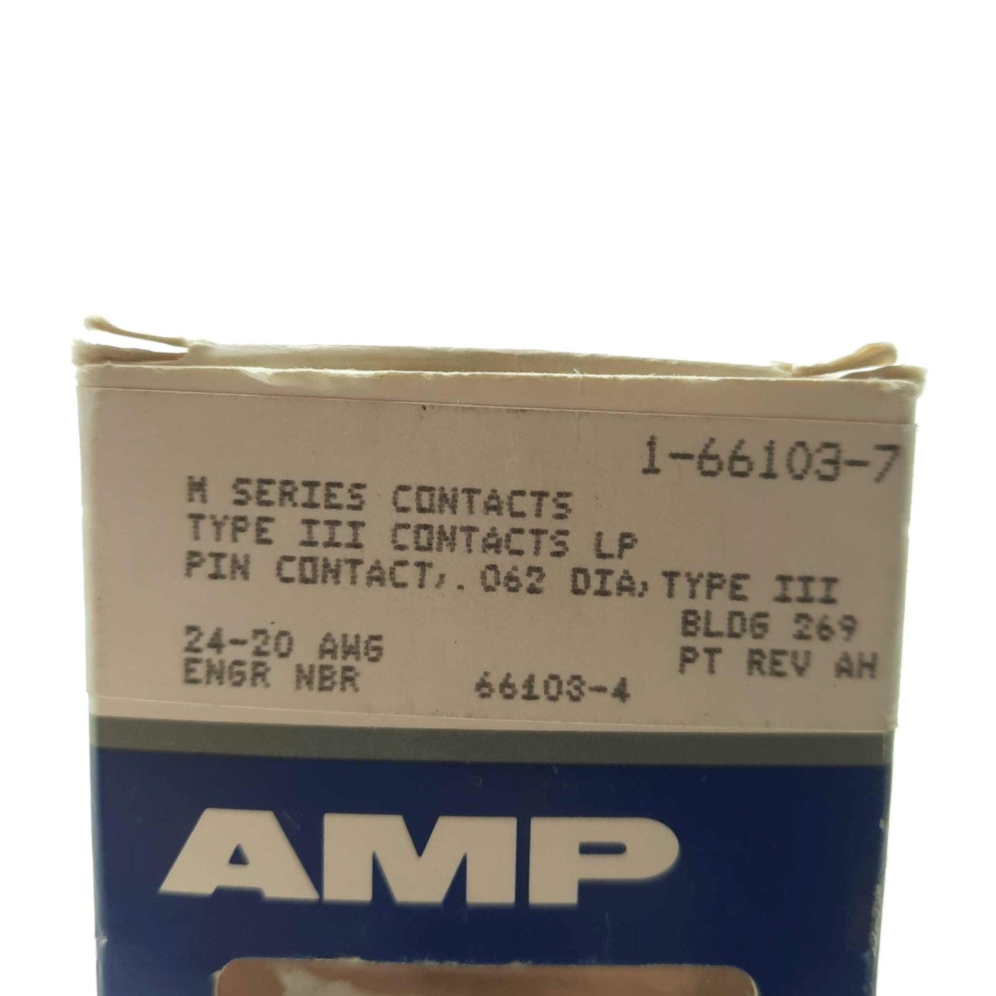 New Lot of 50 Amphenol 1-66103-7 Multimate III+ Connector Pin, Male, 20-24AWG, Crimp