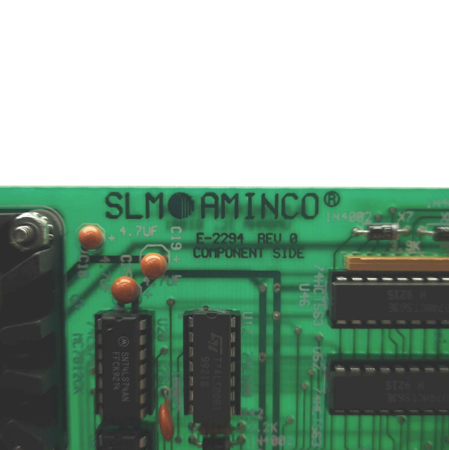 Used SLM AMINCO E-2294 Spectrometer Control Board for Bowman Series 2 SQ-340