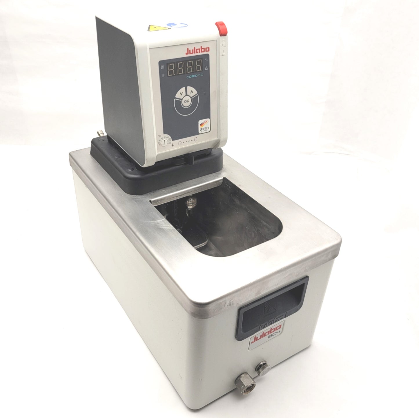 Used Julabo Corio CD-BC4 Heating Circulator With Stainless Tank 20-150°C, 115VAC 10A