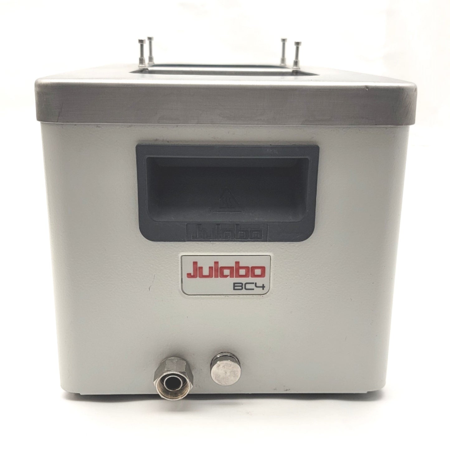 Used Julabo BC4 Stainless Steel Immersion Tank For Heating Circulator, 4L Capacity