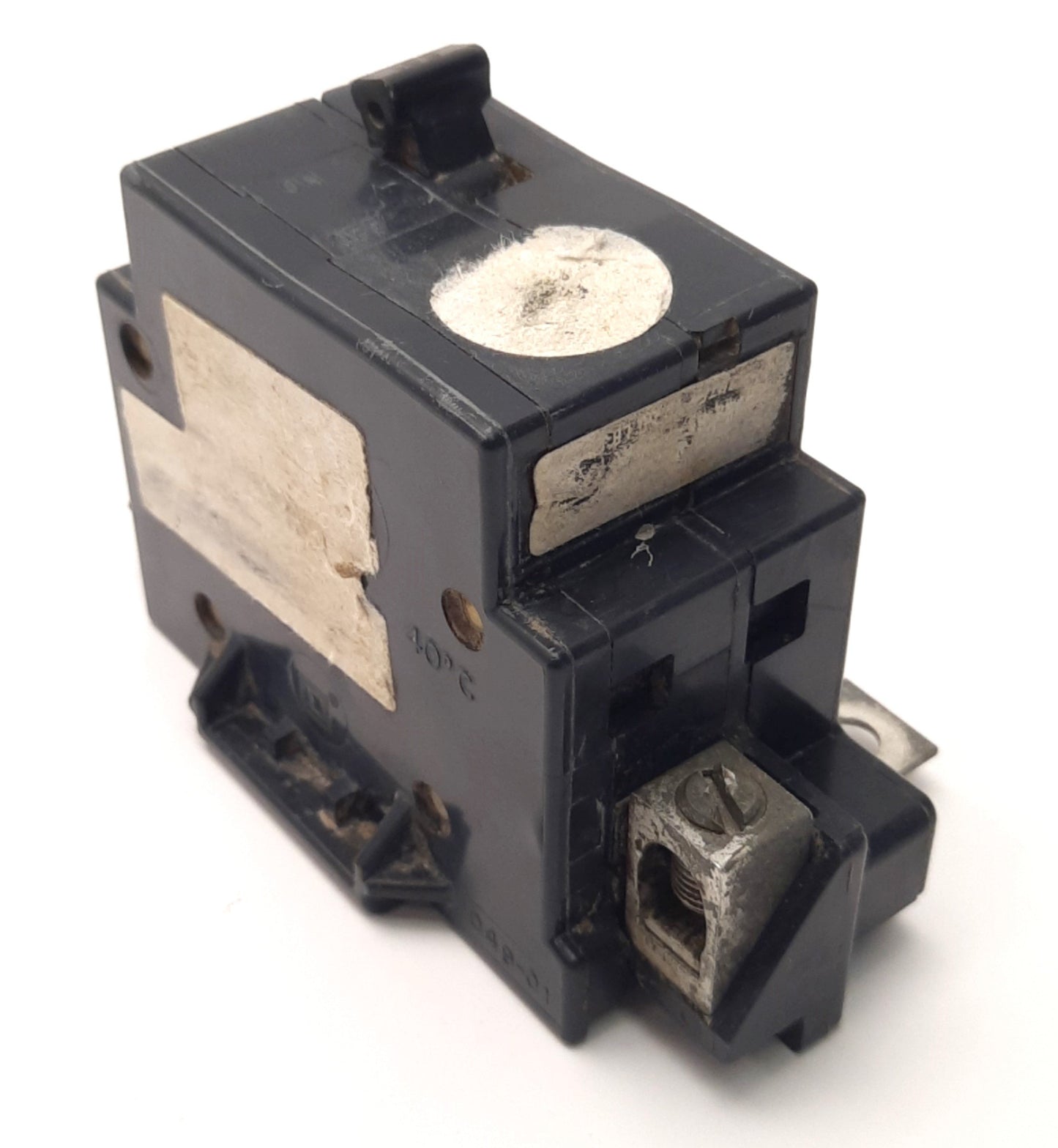 Used Square D QOM10VHCP Main Circuit Breaker 100A, 2Pole, 120/240v AC, Bolt-On Mount