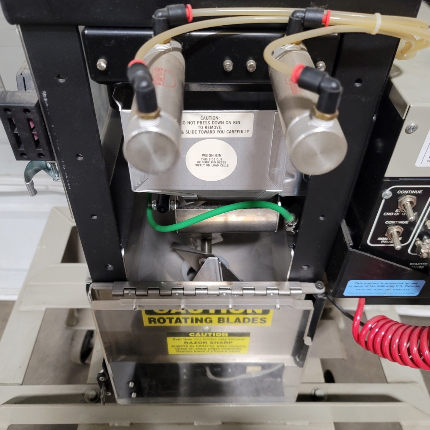 Used Conair Maguire GB/WSB 140 4-Hopper Weigh Scale Blender With Conair Loader 115VAC