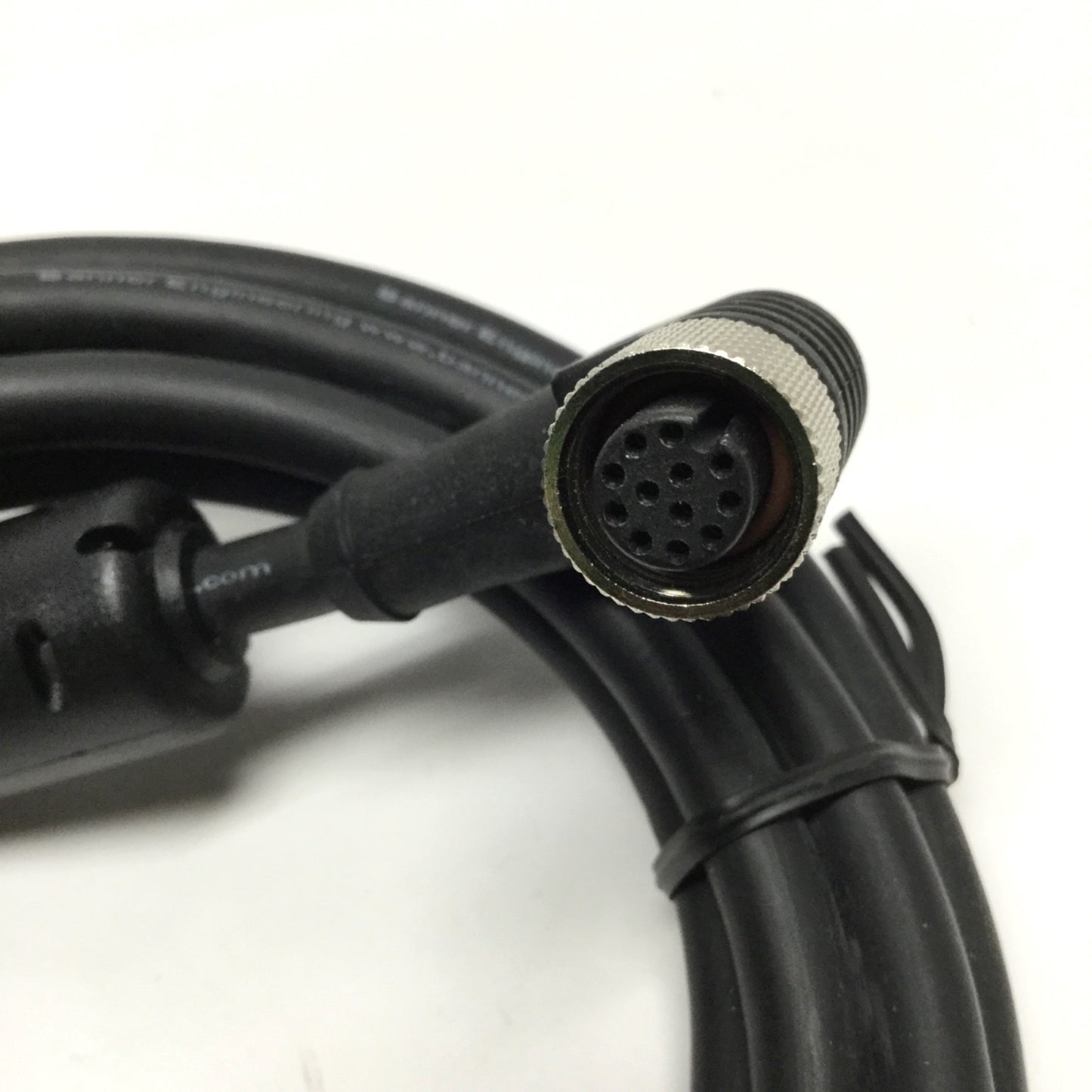 New – Open box Banner MQDC2S-1206RA Single-Ended Cordset Cable, M12 12-Pin Connector, 6ft Long
