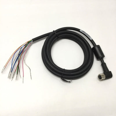 New – Open box Banner MQDC2S-1206RA Single-Ended Cordset Cable, M12 12-Pin Connector, 6ft Long