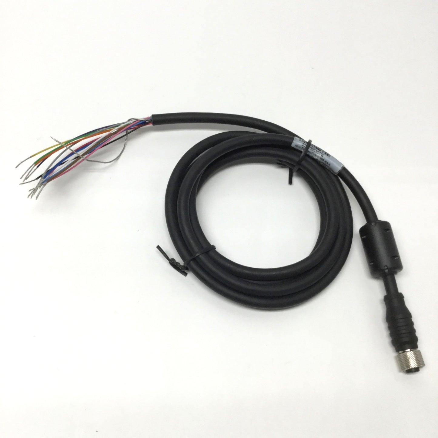New – Open box Banner MQDC2S-1206 Single-Ended Cordset Cable, M12 12-Pin Connector, 6ft Long