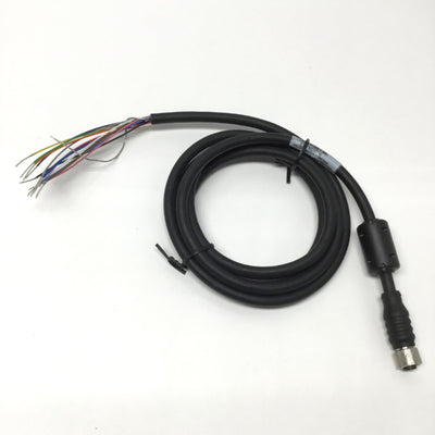 New – Open box Banner MQDC2S-1206 Single-Ended Cordset Cable, M12 12-Pin Connector, 6ft Long