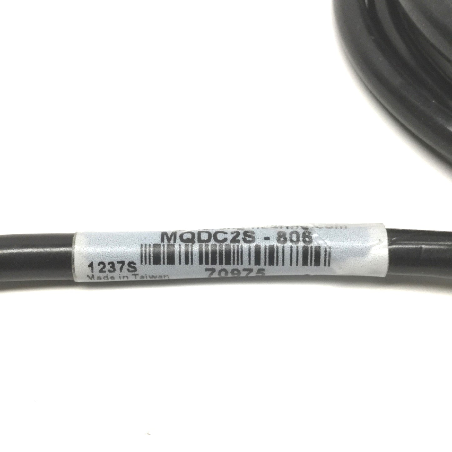 Used Banner MQDC2S-806 Single-Ended Cordset Cable, M12 8-Pin Connector, 6ft Long