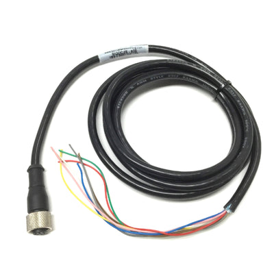 Used Banner MQDC2S-806 Single-Ended Cordset Cable, M12 8-Pin Connector, 6ft Long