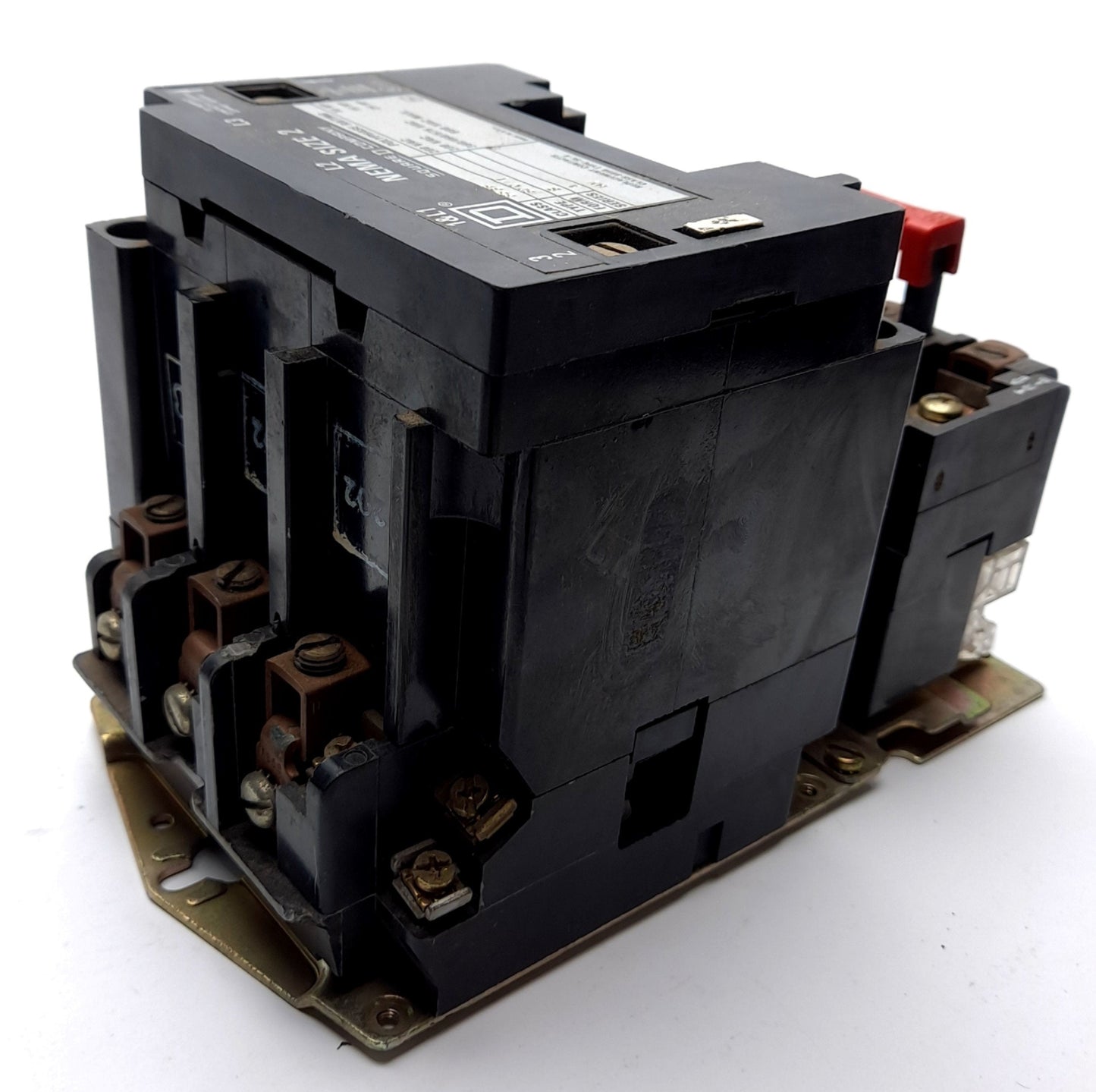 Used Square D 8536SD01 Starter 600V AC Max, 25HP @ 575v AC, NEMA Size 2*No Coil*