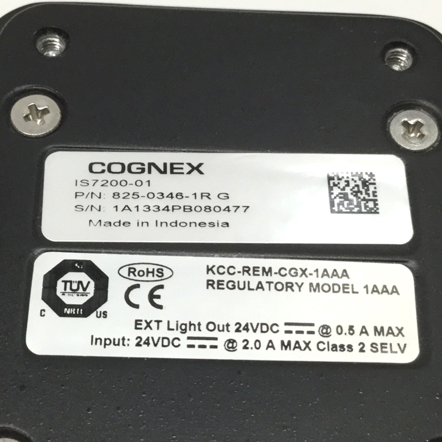 Used Cognex IS7200-01 In-Sight 7000 Monochrome Machine Vision Camera System Sensor