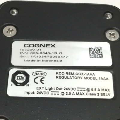 Used Cognex IS7200-01 In-Sight 7000 Monochrome Machine Vision Camera System Sensor