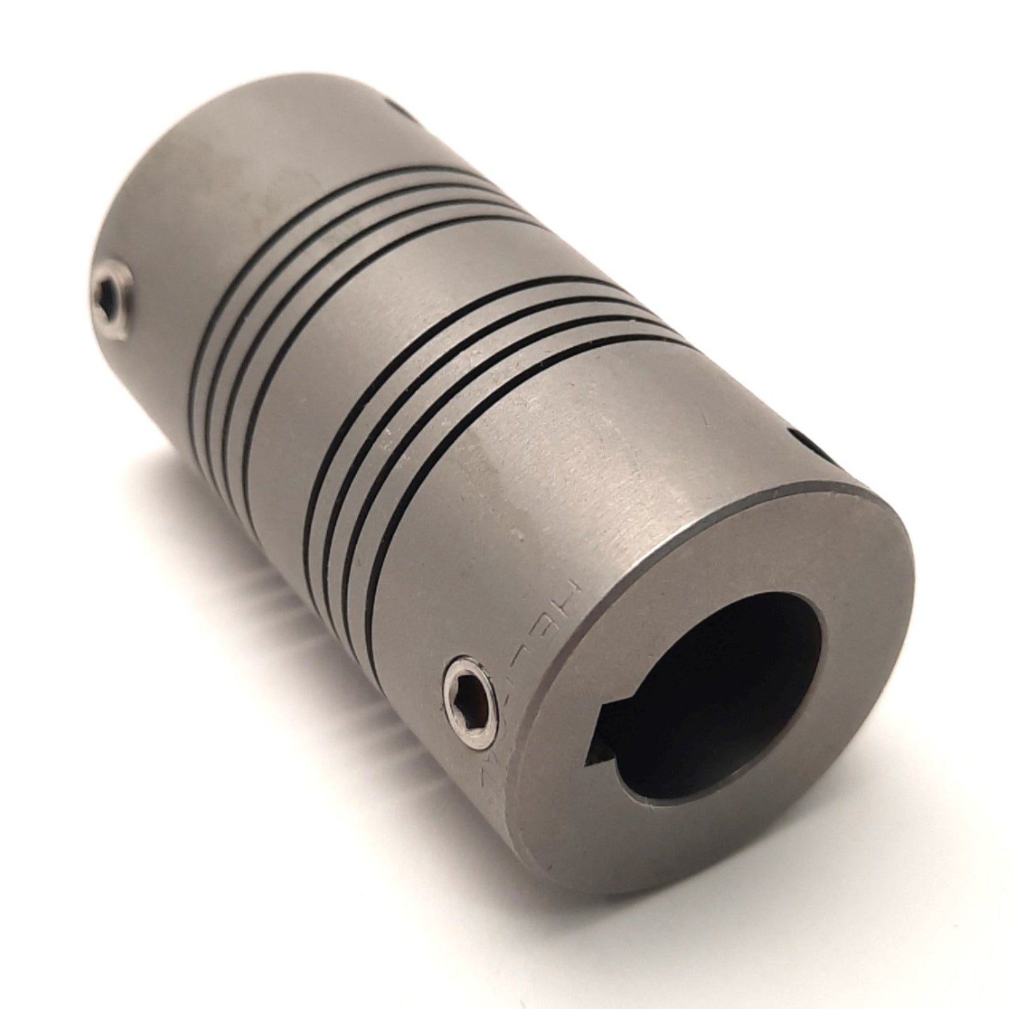 Used Helical MC7125-20-20 Flexible Coupling 5/8" Bore w/ 3/16" Keyway, 2.37" Length
