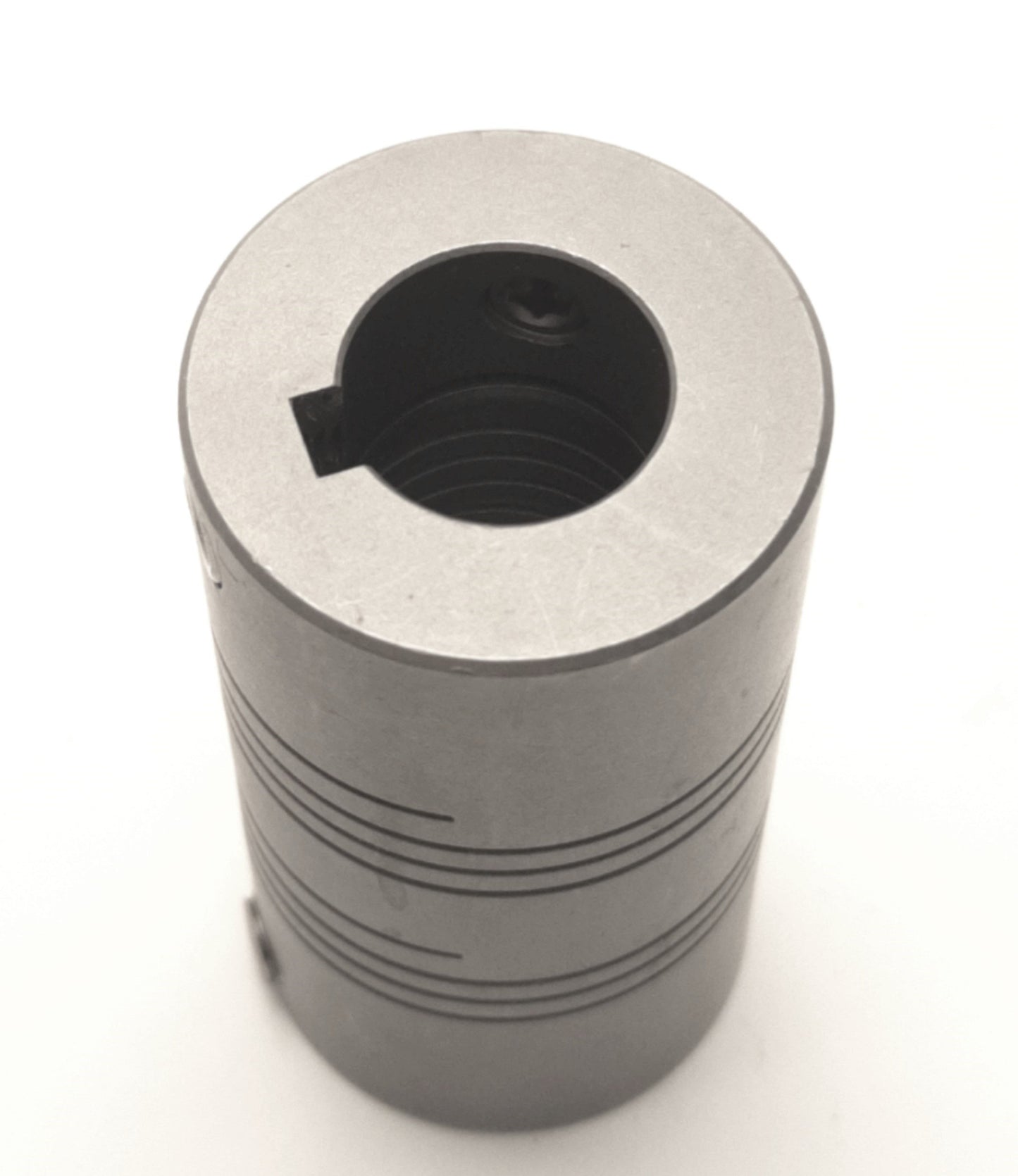 Used Helical MC7125-20-20 Flexible Coupling 5/8" Bore w/ 3/16" Keyway, 2.37" Length