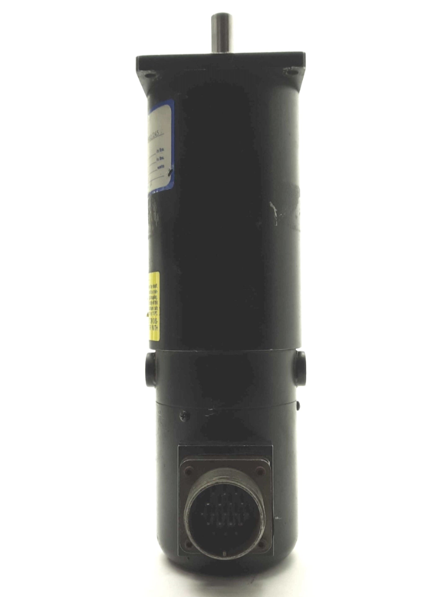 Used Emerson RT-310S Servo Motor, 10in-lbs Torque, 3000RPM, 1/2" Shaft, 3.25" Mount
