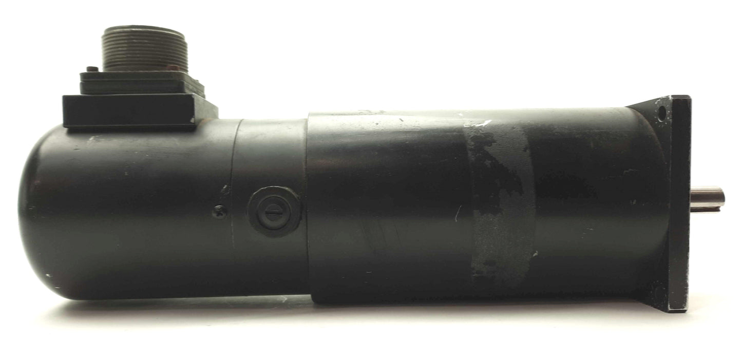 Used Emerson RT-310S Servo Motor, 10in-lbs Torque, 3000RPM, 1/2" Shaft, 3.25" Mount