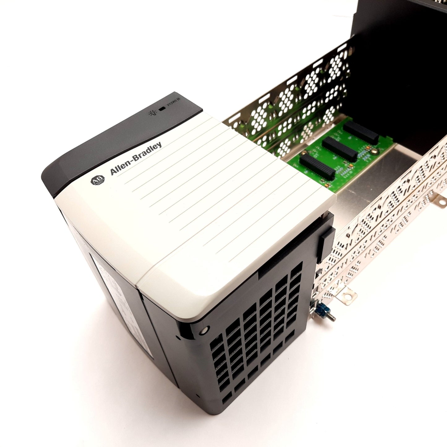 Used Allen Bradley 1756-PA72/B ControlLogix Power Supply With 1756-A13/B Rack Chassis