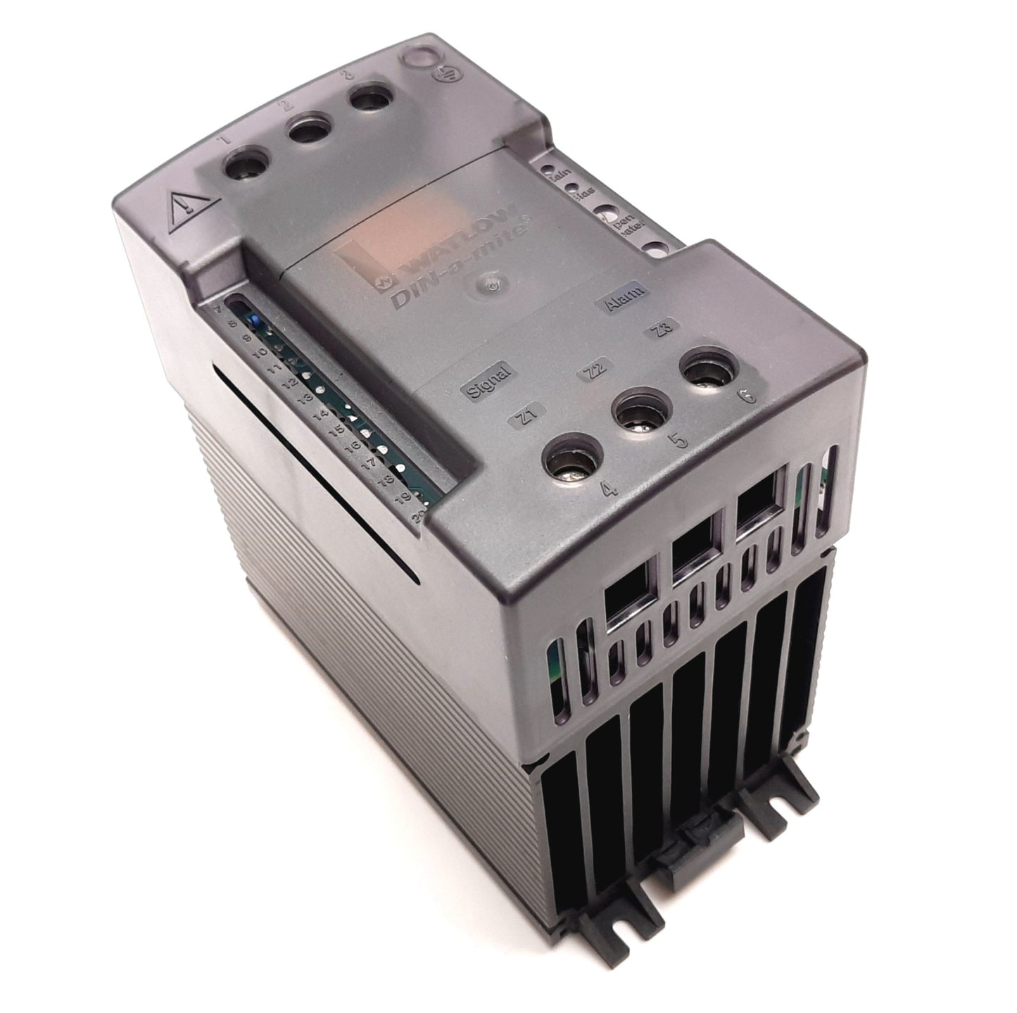 Used Watlow DC10-20L0-0000 DIN-a-mite Solid State Power Control, 200-208VAC, 55A