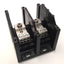 Used Cooper Bussman 16321-2 Power Distribution Block 2-Pole, 600 Volts, 175 Amps