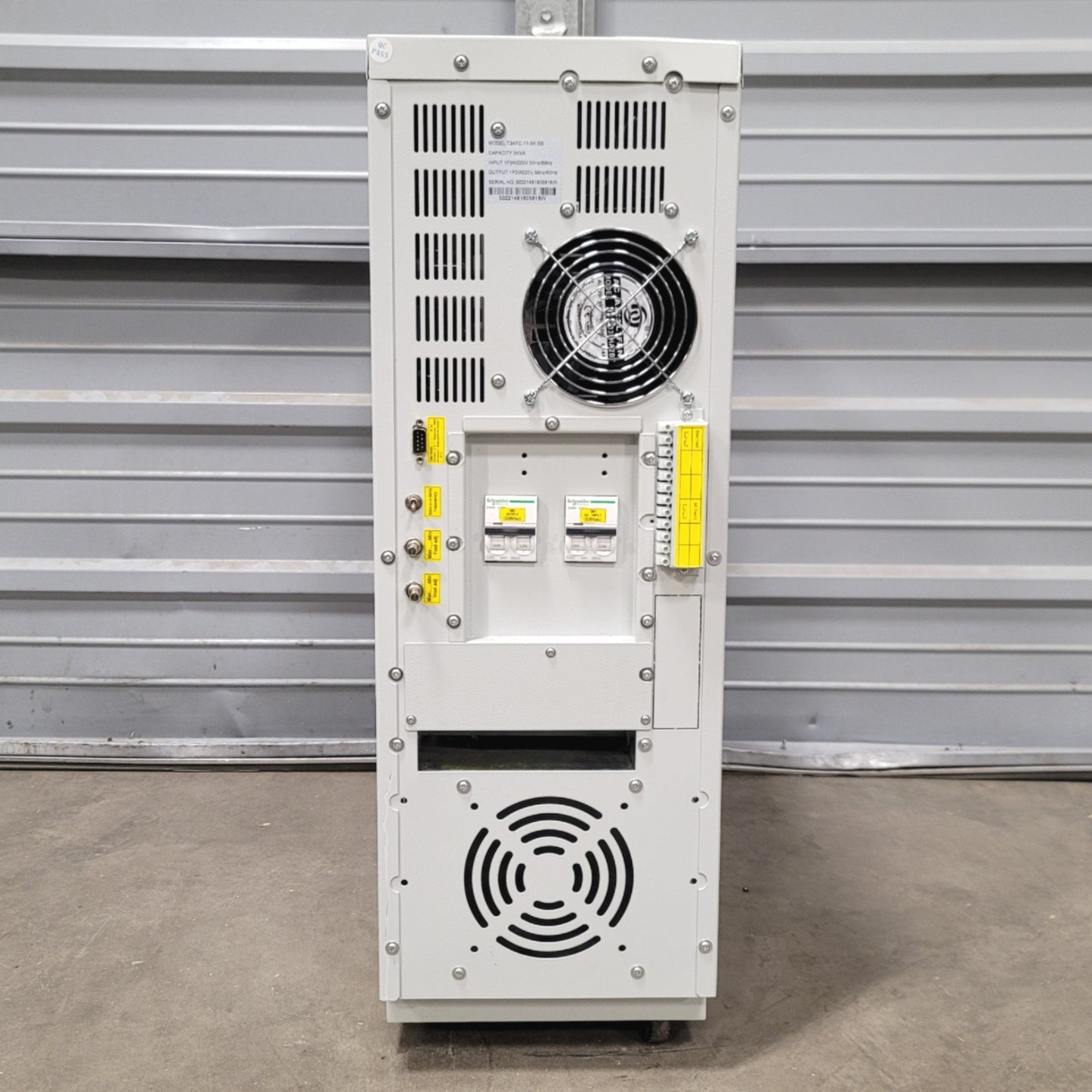 Used Georator T3AFC-11-5K-BB Single Phase Frequency Converter 5kVA, 220VAC, 50/60Hz