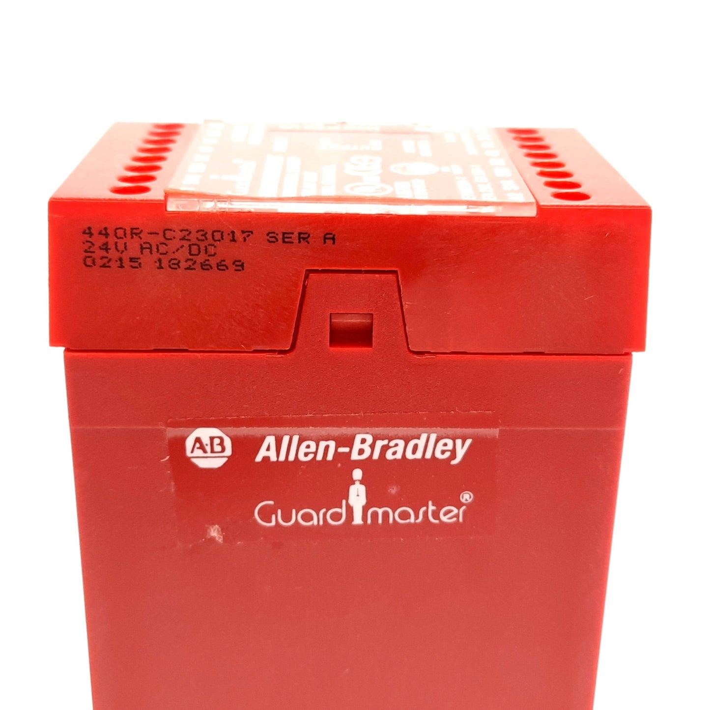 Used Allen Bradley 440R-C23017 MSR6R/T Guardmaster Minotaur Safety Relay, 24VAC/DC