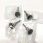 New Lot of 4 S&W NSW-00N Level-It Leveling Foot Mounts, Nickel-Plated, 10-32 Stud