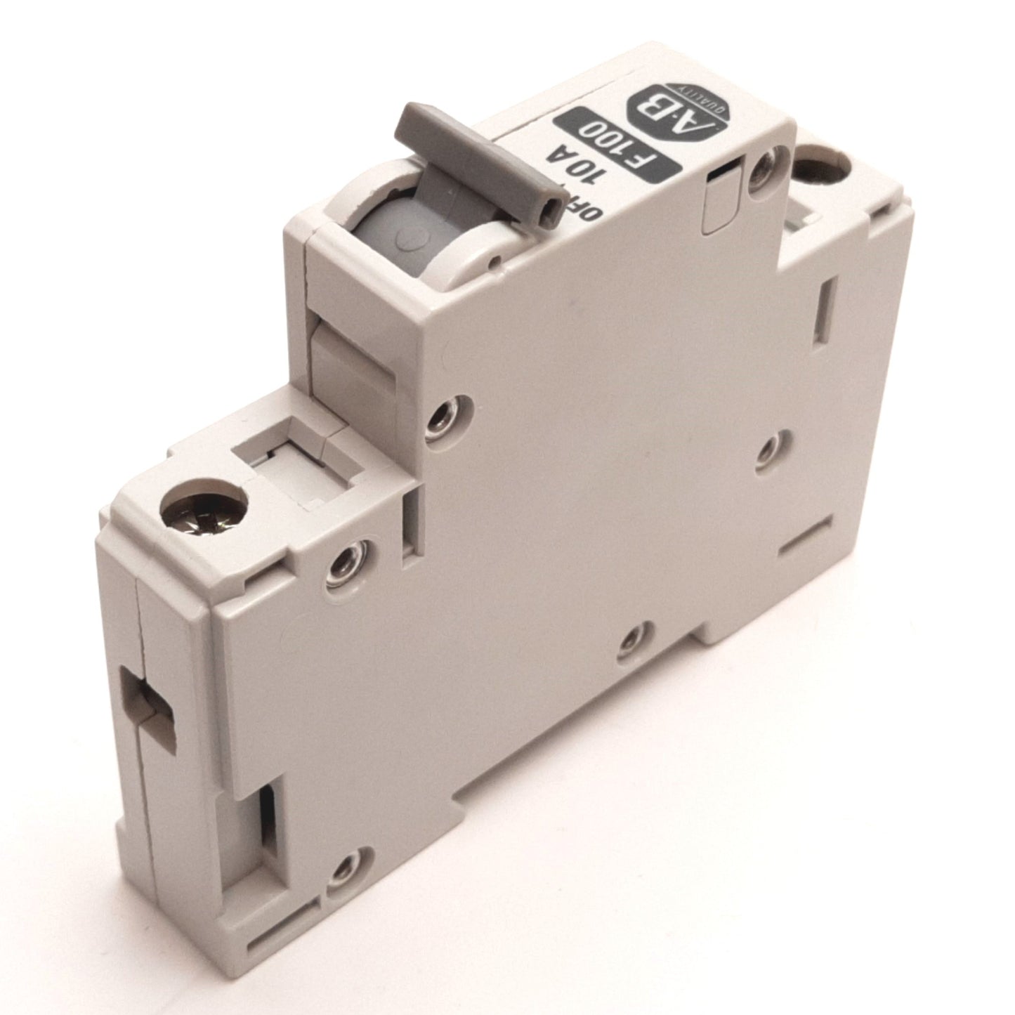 Used Allen Bradley 1492-CB1 F100 Circuit Breaker, 1-Pole, Rating: 10A 277VAC