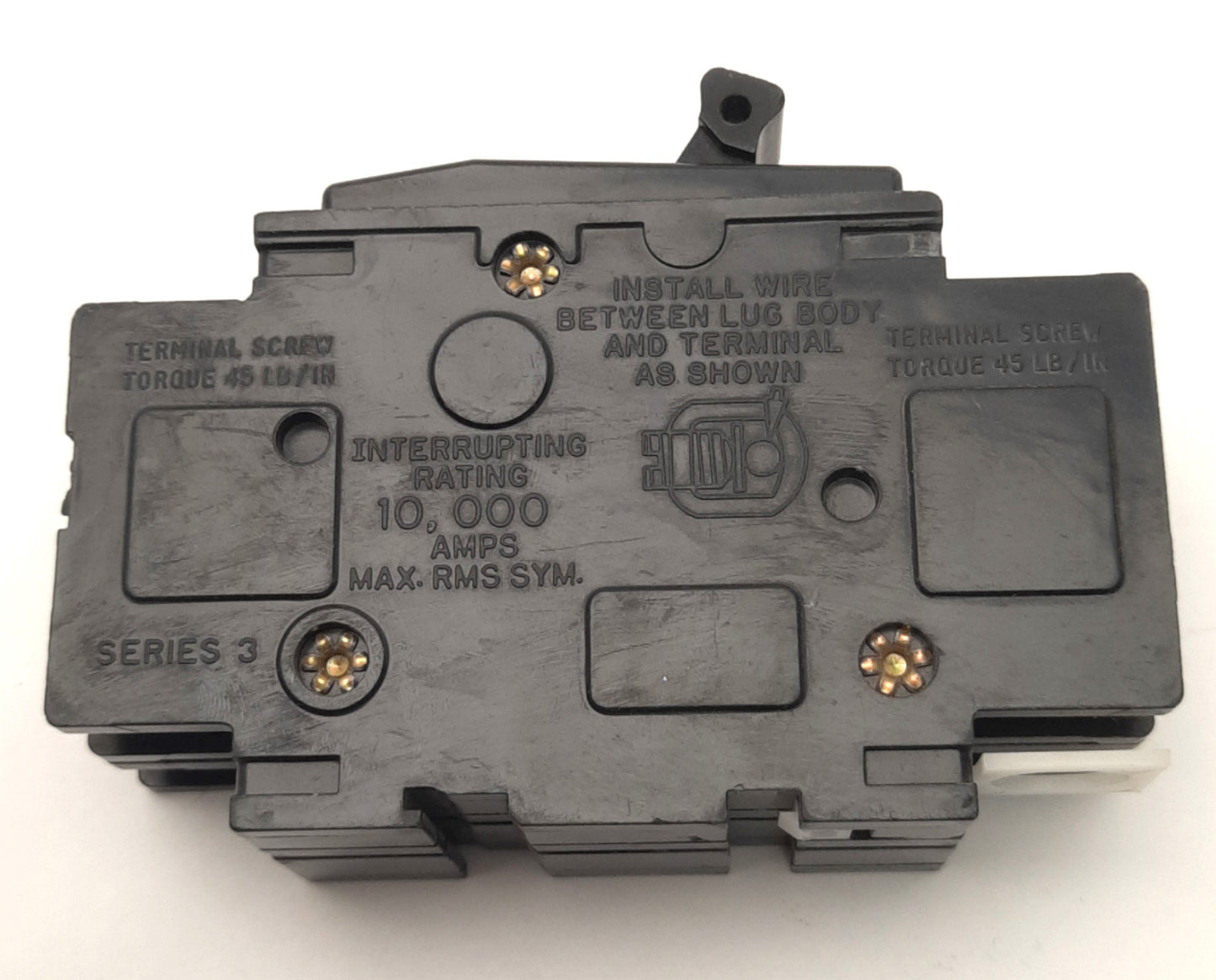 Used Schneider Electric QOU220 Square D Circuit Breaker 20A 120/240V, 2-Poles