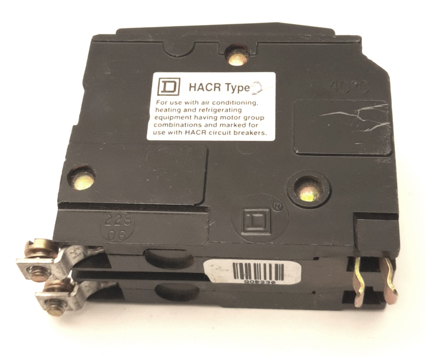 Used Schneider Electric QOB230 Square D Circuit Breaker 30A, 120/240VAC, 2-Pole