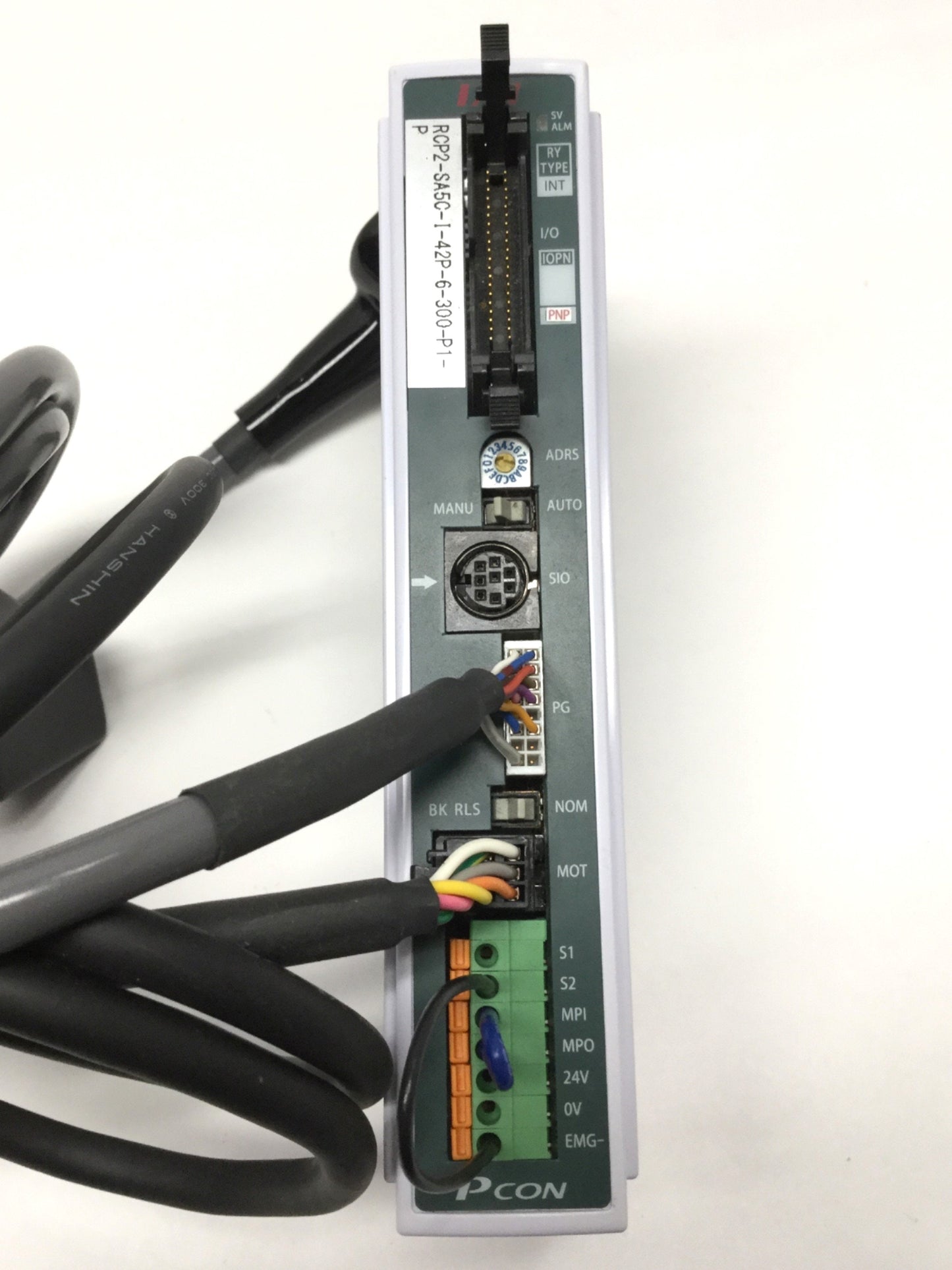 Used IAI PCON-C-42PI-PN-2-0 Motor Actuator Positioner Controller 24VDC 1.2A Out, PNP