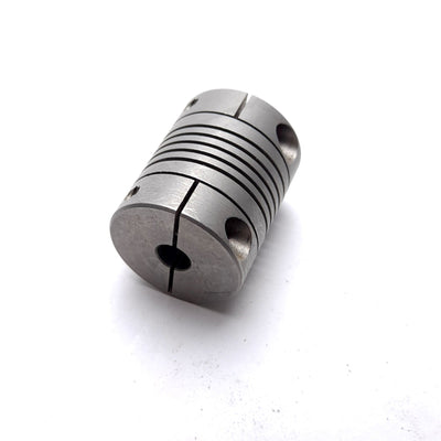 Used Helical HCR100-12-8 Stainless Steel Flexible Beam Couplings Bore: .375in .250in