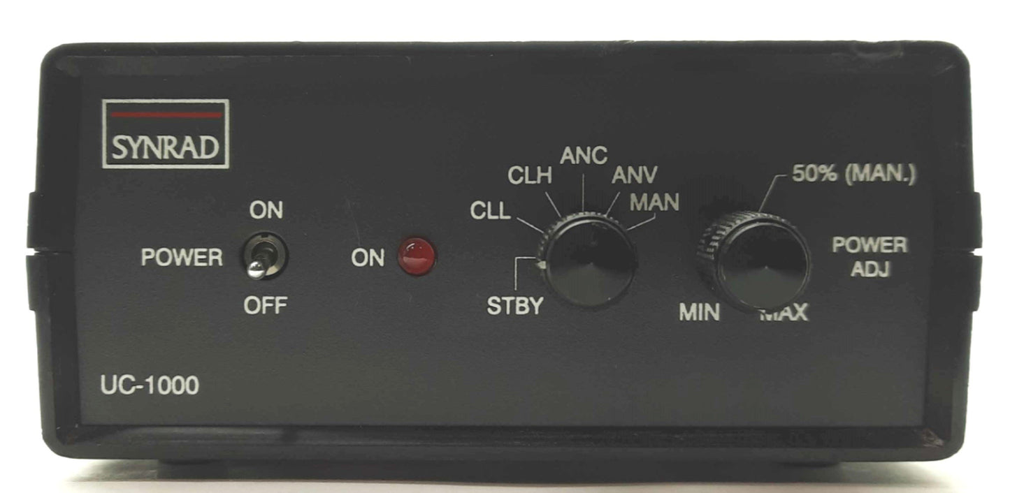 Used Synrad UC-1000 Universal Laser Controller, 5kHz 0-190us PWM, 24VDC