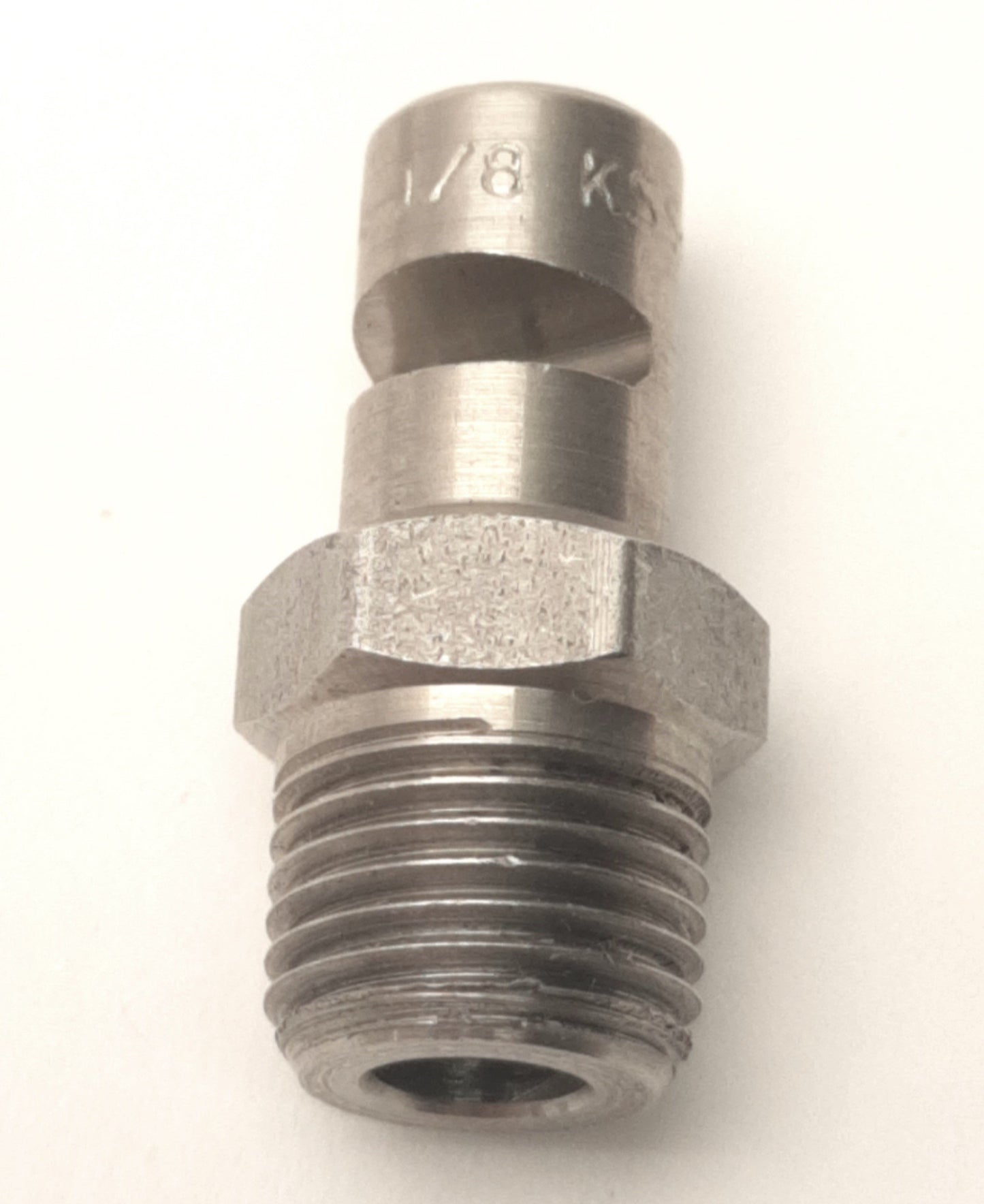Used Lot of 3 Spraying Systems Co. 1/8KSS.50 Flat Spray Tip Nozzle, 130°, 1/8" Size