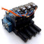 Used MAC 45A-MAJ-DDAJ-2KE Solenoid Valve x4 With Manifold, Rating: 24VDC 5.4 Watts