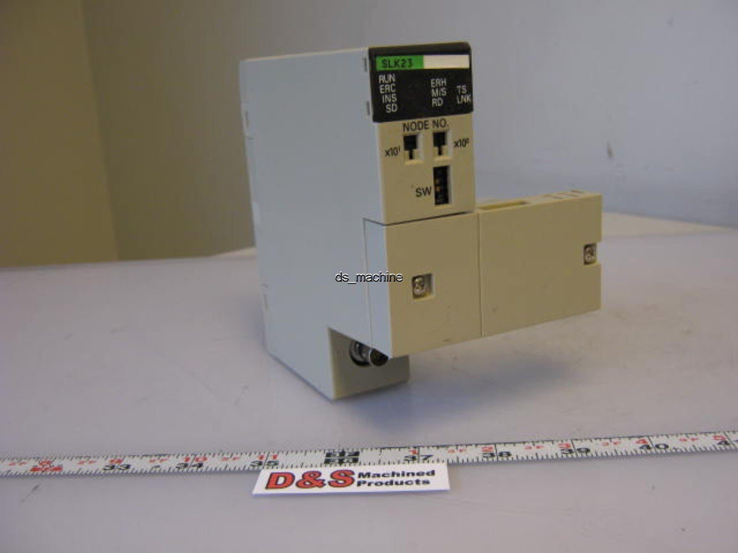 Used Omron C200HW-SLK23 PLC Link Unit w/C200H-CE001 Connector
