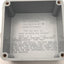 Used Scepter JB442 Wet Location Junction Box w/ Feet 2"x4"x4", PVC, 077659