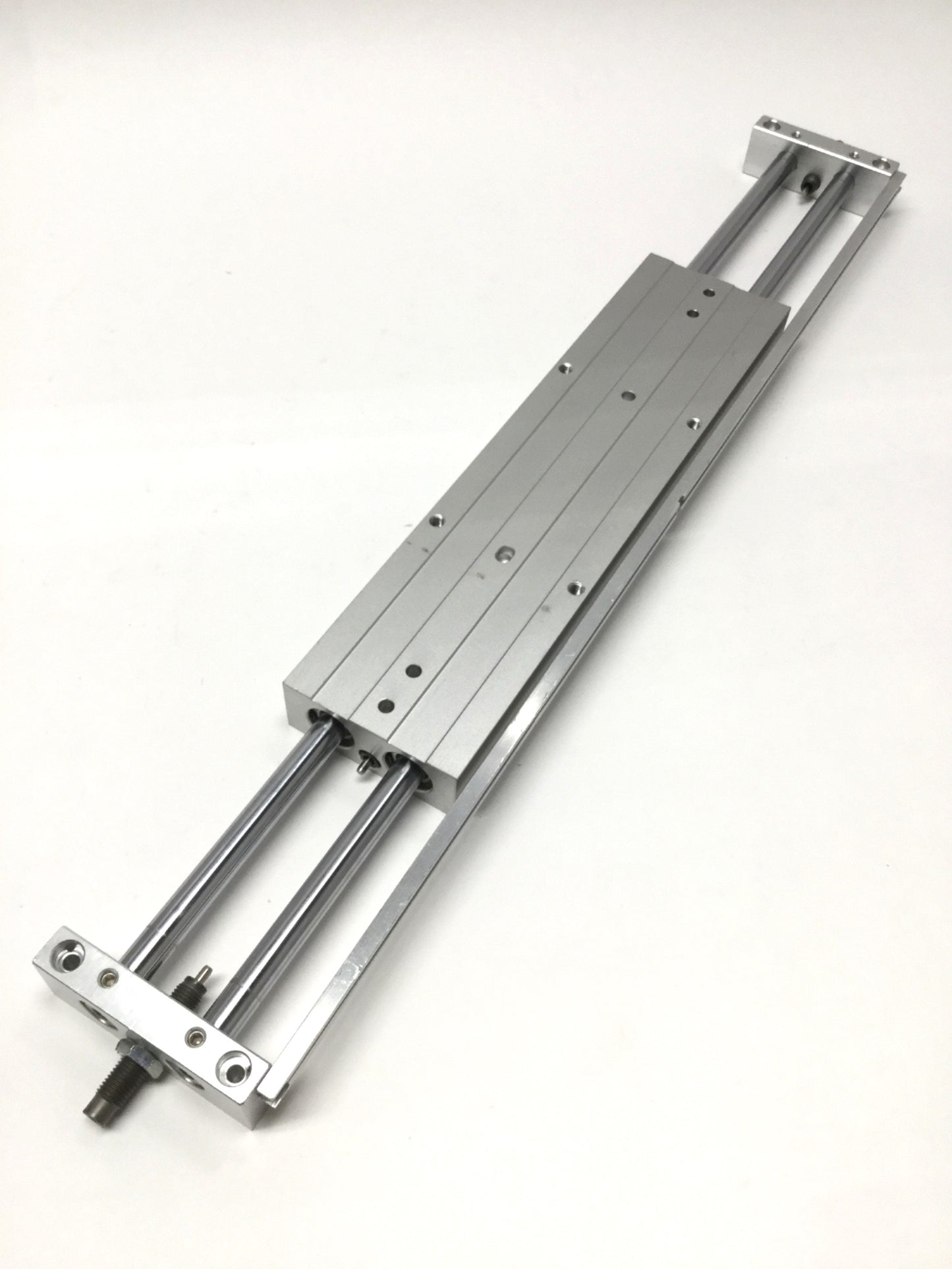Used SMC CDBXWM16-200 Guided Cylinder Slide Bearing Unit, Ø16mm Bore, 200mm Stroke