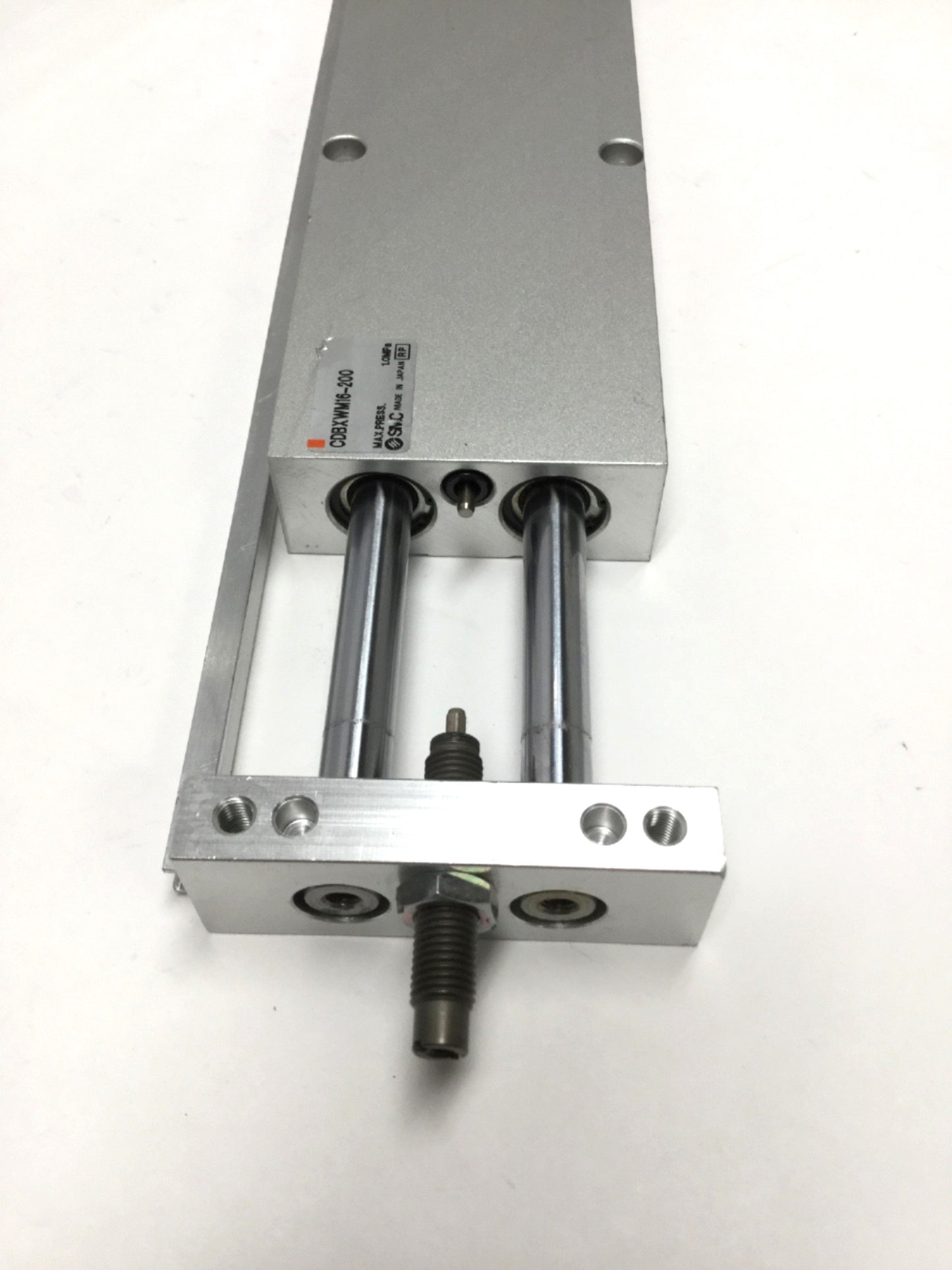 Used SMC CDBXWM16-200 Guided Cylinder Slide Bearing Unit, Ø16mm Bore, 200mm Stroke