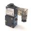 Used Mac Valves 45A-AB1-DDAJ-2KE Solenoid Valve, 2-Position 4-Port, 24VDC, Vac-120psi