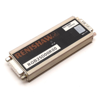 Used Renishaw RGB25D00R00 Readhead Encoder Interface Unit, 15-Pin D-Sub Male/Female