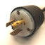 Used Woodhead 3000-10 Junction Box Wired to 20A Twist Lock, 11.5' H2O Resistant Cable
