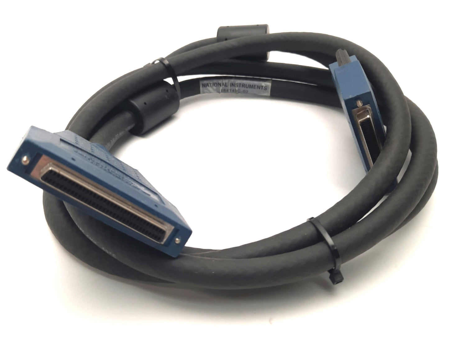 Used National Instruments 184749C-02 Shielded 68-Conductor DAQ Cable, 2M Length