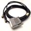 Used Omron 10330-01367 Two-Camera Breakout Cable, Hi-Rose (x2) to D-Sub, 10Ft Length