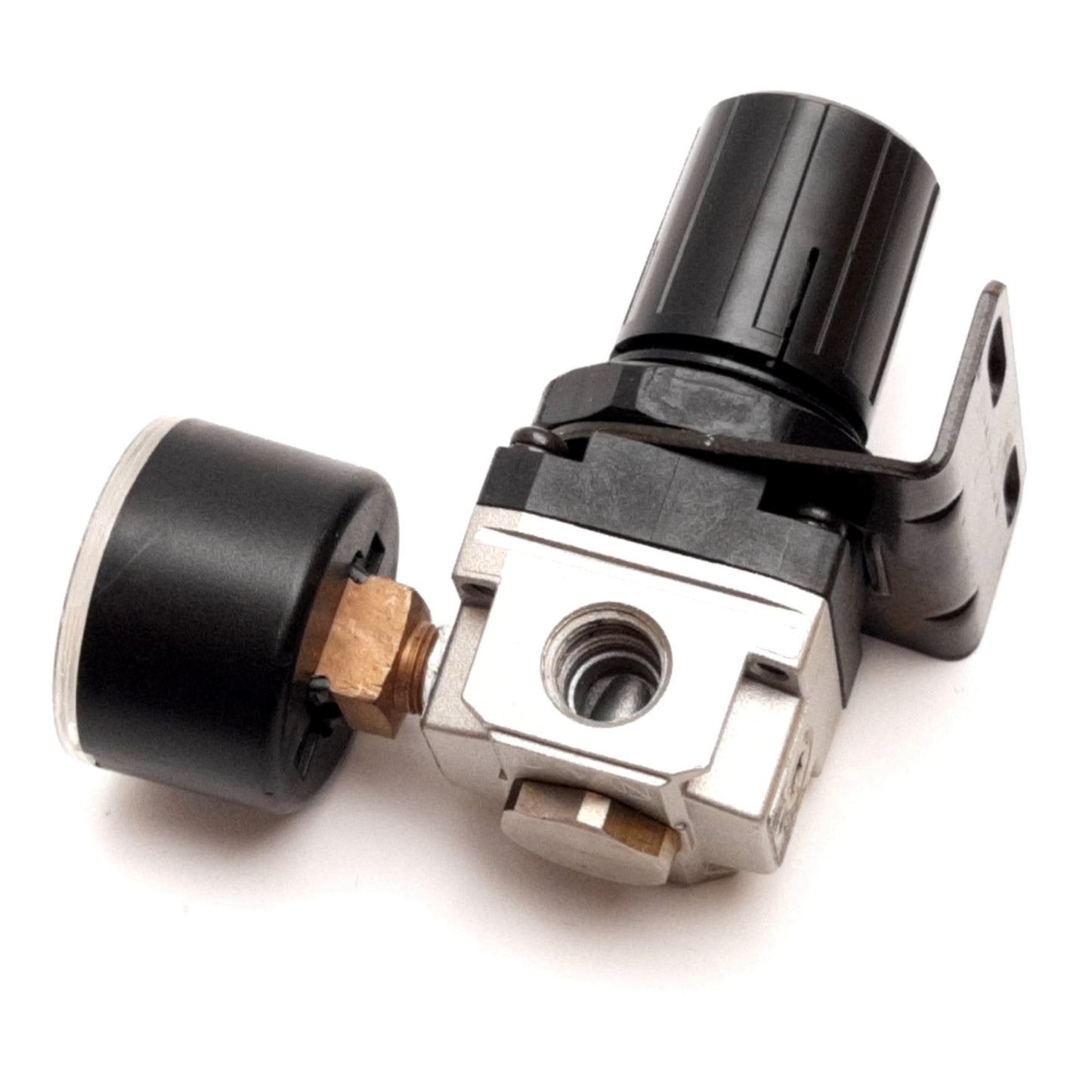 Used SMC NAR2060-N02 Pneumatic Regulator, Set Pressure: 0.1-0.85MPa, 1/4" NPT