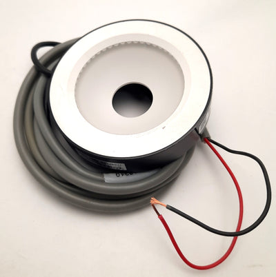 Used CCS Inc LKR-70SW2 Machine Vision Ring Light White, 74mm OD, 20mm ID, 24v DC