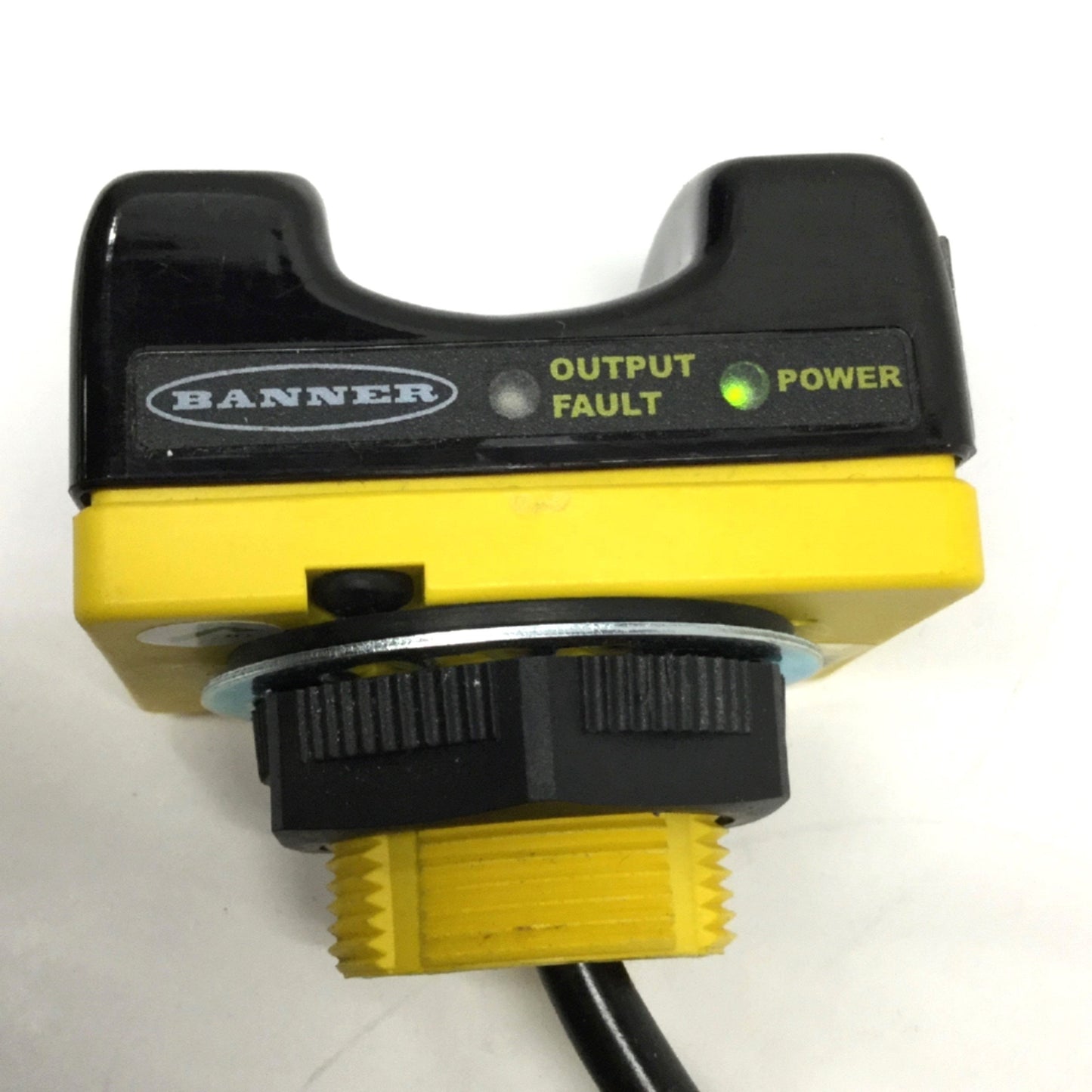 Used Banner STBVP6 Self-Checking Optical Touch Button Switch, 10-30VDC, 4-Wire, PNP