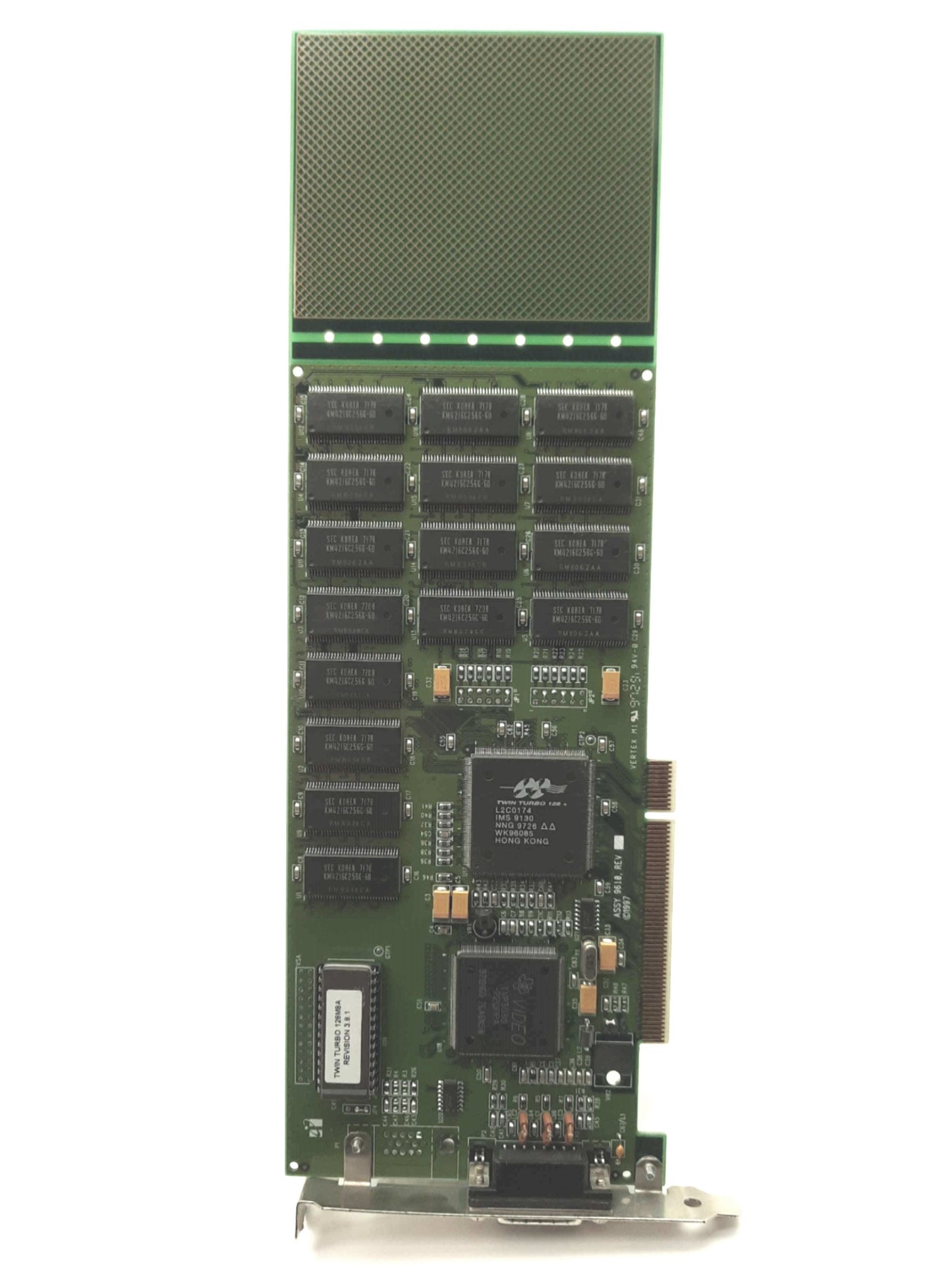 Used IXMicro Twin Turbo-128M8 2D Video/Graphics Card, 8MB VRAM, PCI Power Macintosh
