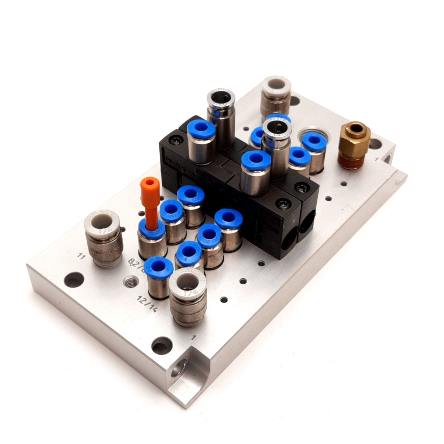 Used Festo CPV10-VI-P8-M7-B 152423 Solenoid Manifold Multi Connector Plate